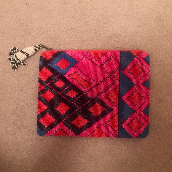 Jasper & Jeera Handbags - Anthropologie beaded clutch